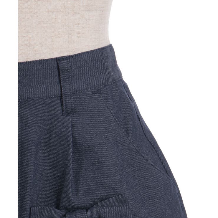 レースフリルデニムスカート | axes femme | 詳細画像11 