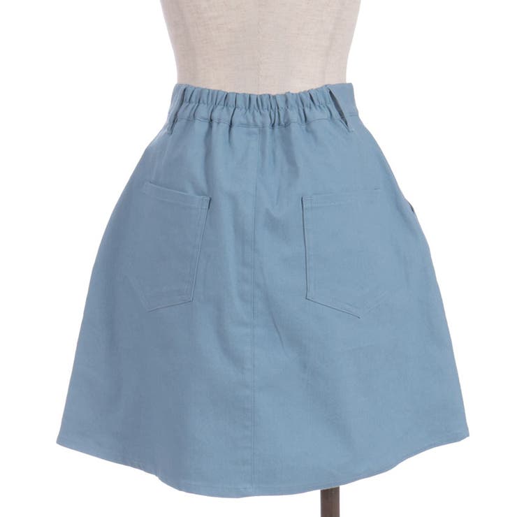 レースフリルデニムスカート | axes femme | 詳細画像17 