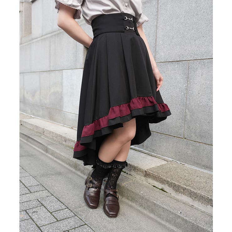 黒 | ビット使フィッシュテールスカート | axes femme