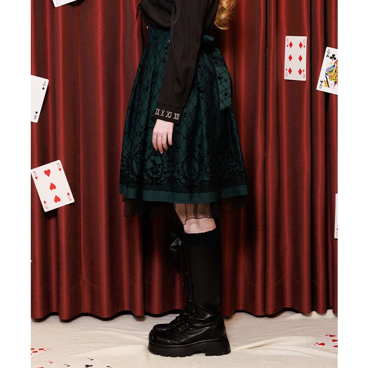 ワンダーフロッキースカート | axes femme | 詳細画像2 