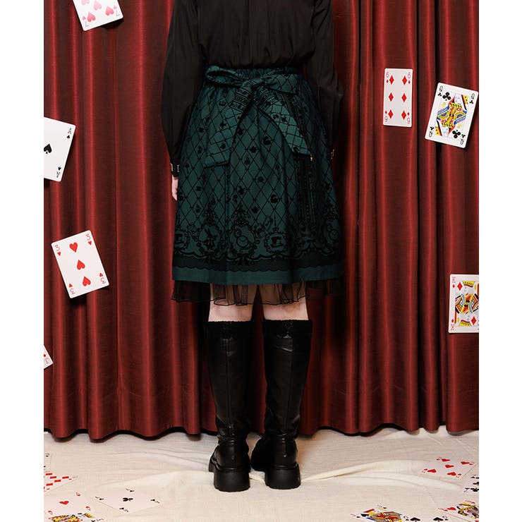 ワンダーフロッキースカート | axes femme | 詳細画像3 