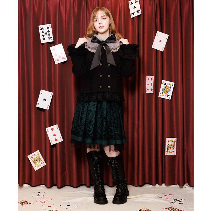 ワンダーフロッキースカート | axes femme | 詳細画像9 