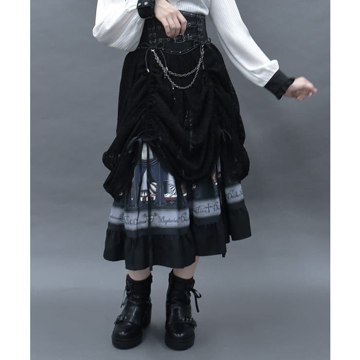 黒 | ダークナイトサーカススカート | axes femme