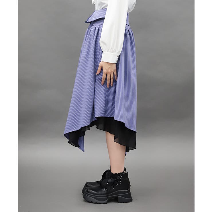 イレヘムＺＩＰデザインスカート | axes femme | 詳細画像2 