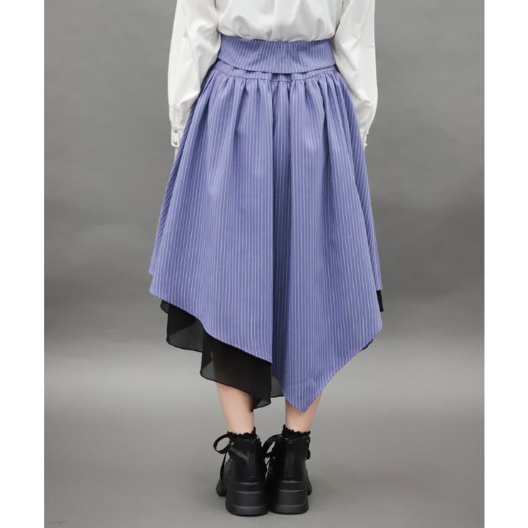 イレヘムＺＩＰデザインスカート | axes femme | 詳細画像3 