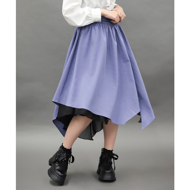 イレヘムＺＩＰデザインスカート | axes femme | 詳細画像4 