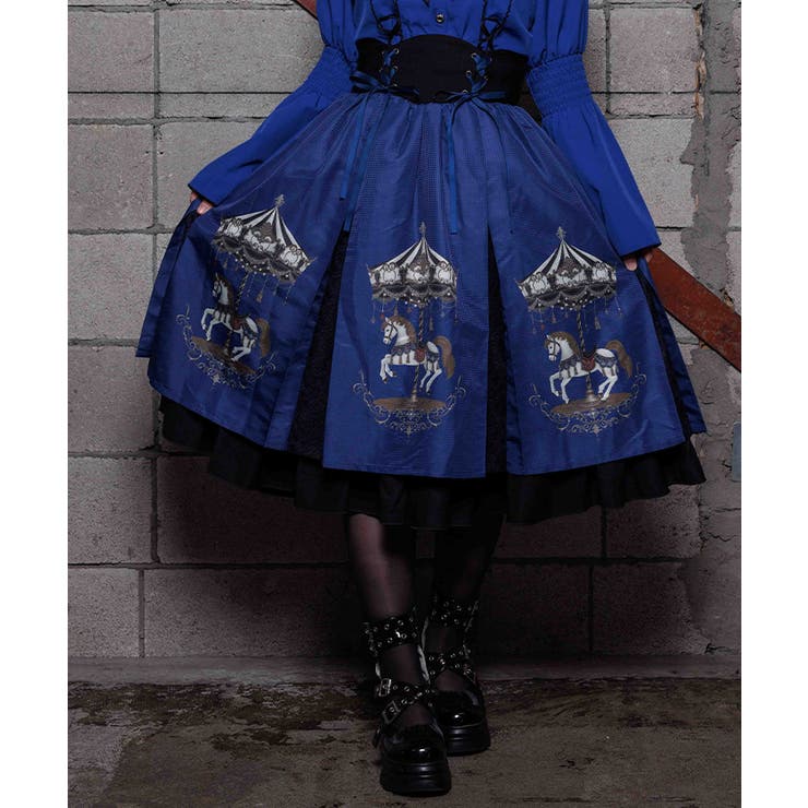 カルーセルハイウエストスカート | axes femme | 詳細画像1 