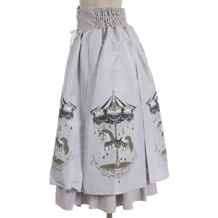 カルーセルハイウエストスカート | axes femme | 詳細画像14 