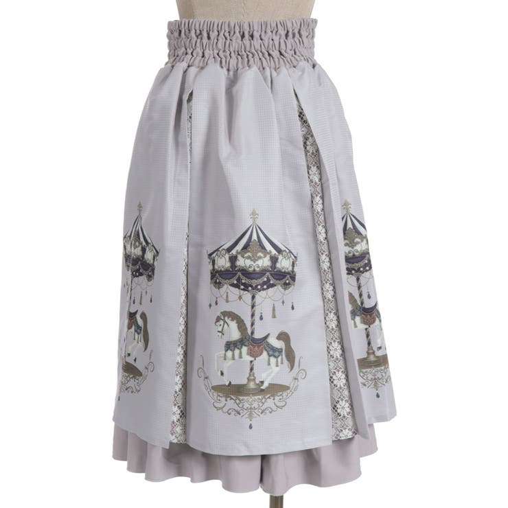 カルーセルハイウエストスカート | axes femme | 詳細画像15 