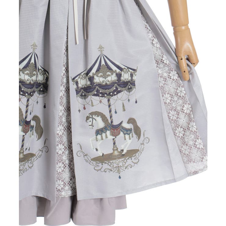 カルーセルハイウエストスカート | axes femme | 詳細画像17 