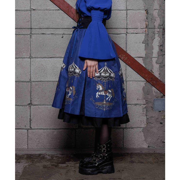 カルーセルハイウエストスカート | axes femme | 詳細画像2 