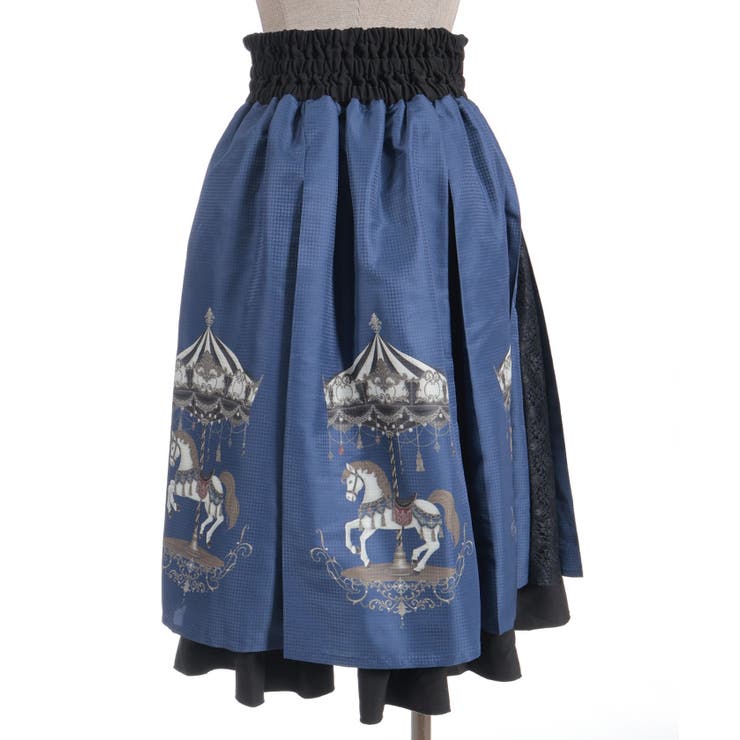 カルーセルハイウエストスカート | axes femme | 詳細画像24 