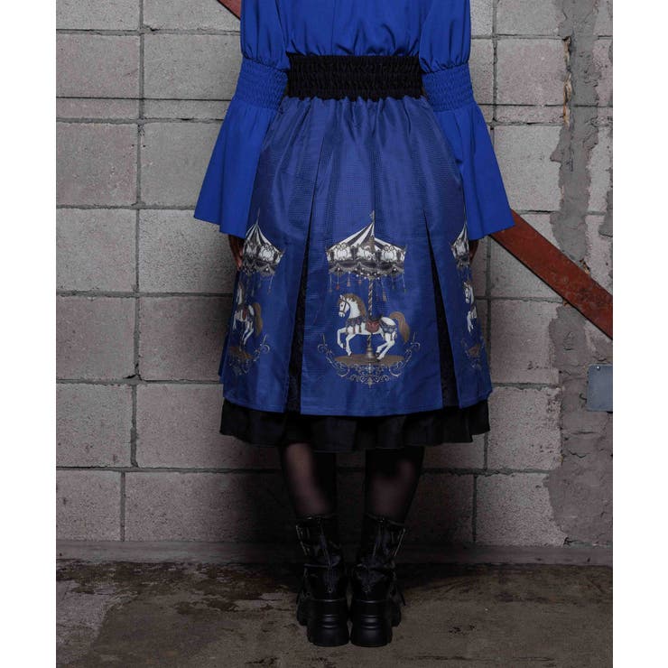 カルーセルハイウエストスカート | axes femme | 詳細画像3 