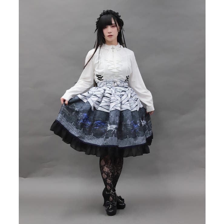 ハース・キャリッジスカート | axes femme | 詳細画像8 