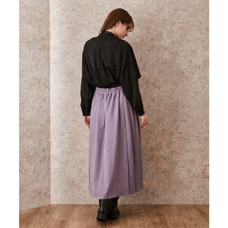 【ALAIA】プリーツ ミディスカート ALAIA】プリーツ ミディスカート