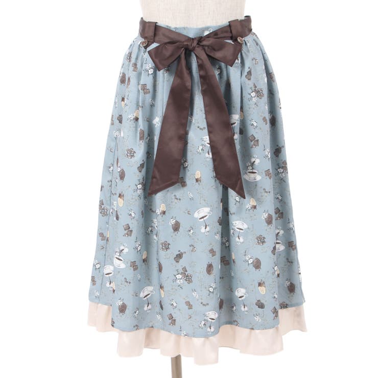 メルティチョコレート柄スカート メルティショコラ柄スカート[品番：IGAW0003157]｜axes femme