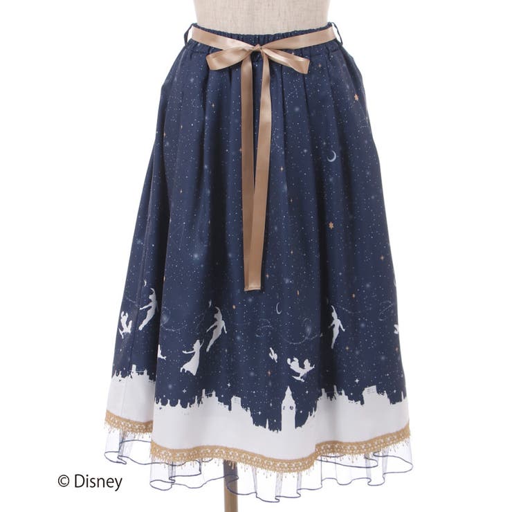 アクシーズファム　ディズニー　コラボ　ピーター・パン　プリントスカート axes femmeよりDisney Collection『ピーター・パン』が登場