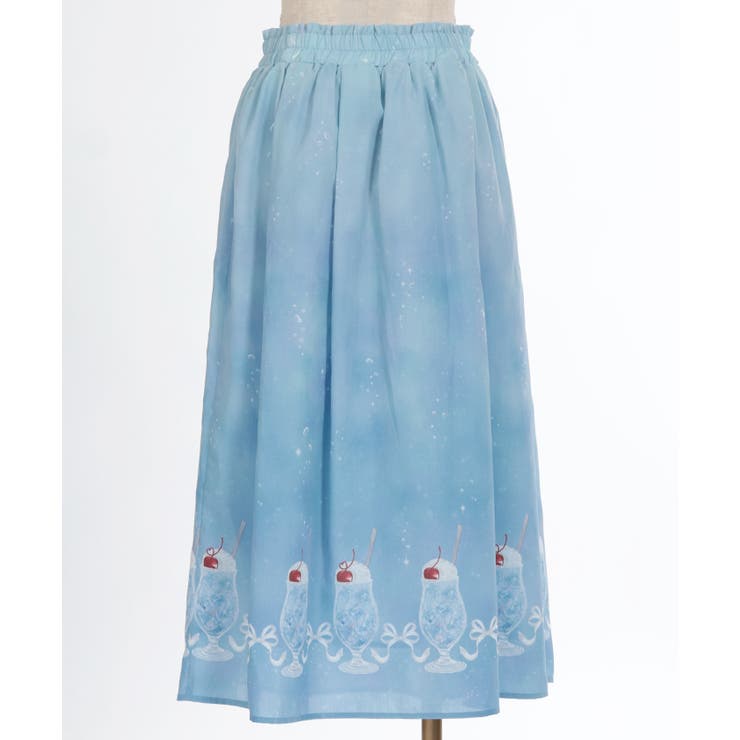 クリームソーダ柄スカート | axes femme | 詳細画像15 