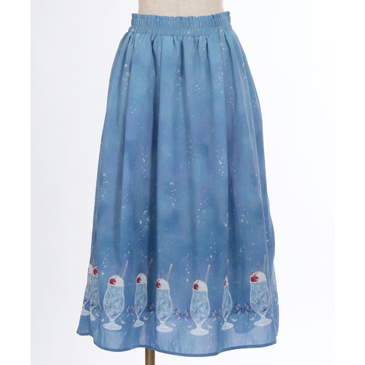 クリームソーダ柄スカート | axes femme | 詳細画像21 