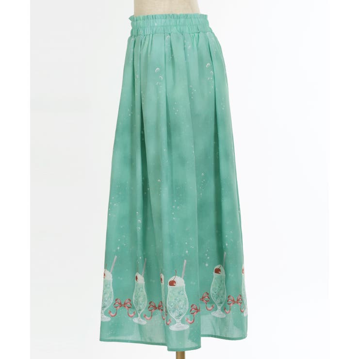 クリームソーダ柄スカート | axes femme | 詳細画像6 