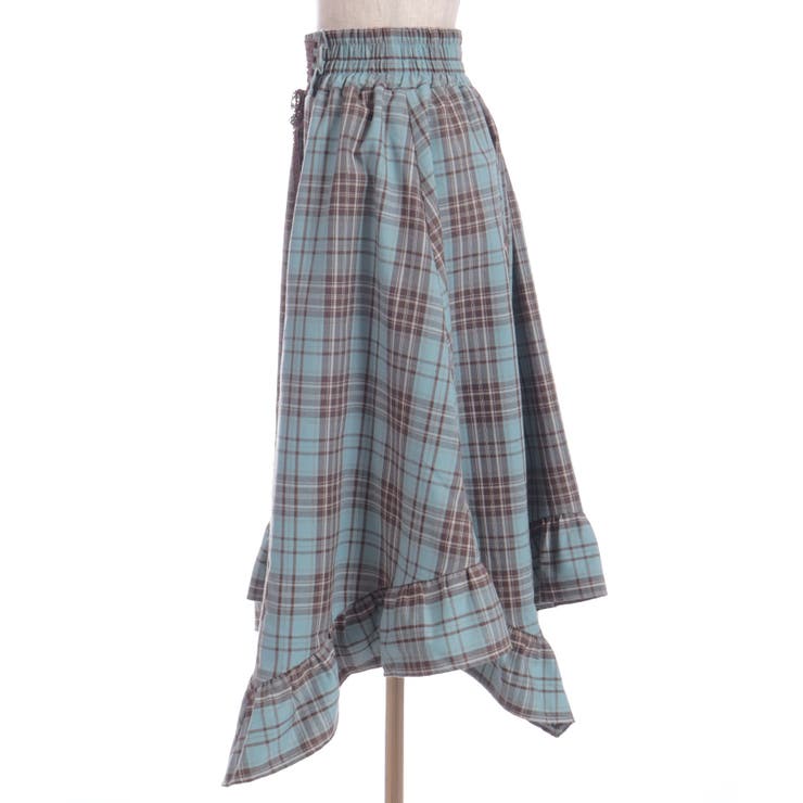 Chalmiere タータンチェックスカート　リポンセット タータンチェックスカート | Chalmiere | axes femme onlineshop