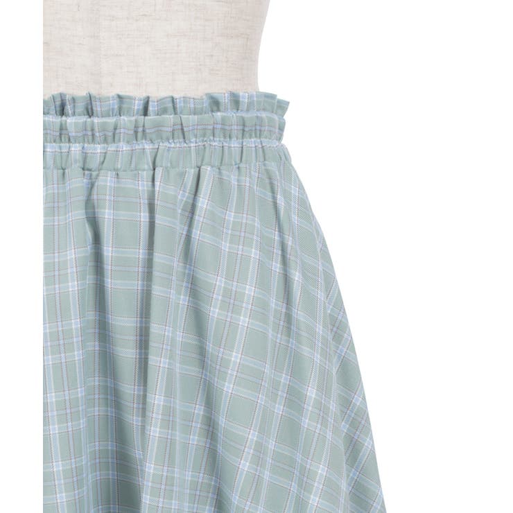 チェックギャザーイレヘムスカート | axes femme | 詳細画像11 