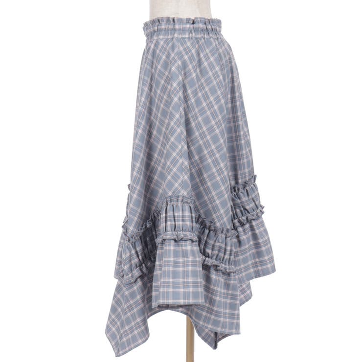 チェックギャザーイレヘムスカート | axes femme | 詳細画像16 