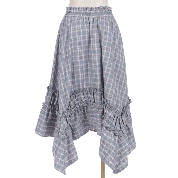 チェックギャザーイレヘムスカート | axes femme | 詳細画像17 