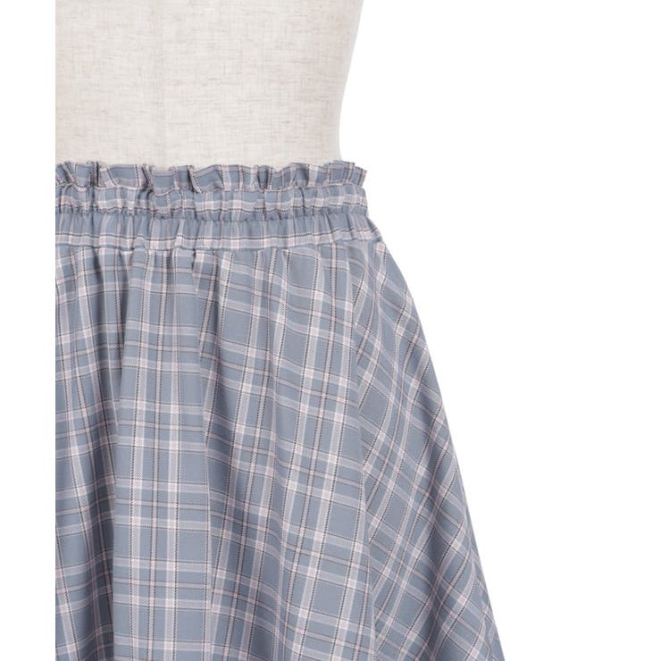 チェックギャザーイレヘムスカート | axes femme | 詳細画像18 