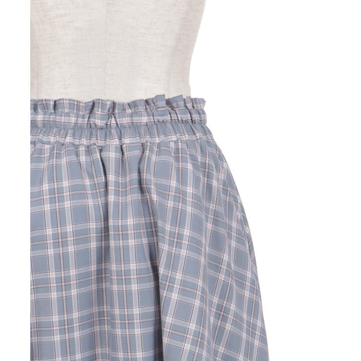 チェックギャザーイレヘムスカート | axes femme | 詳細画像21 