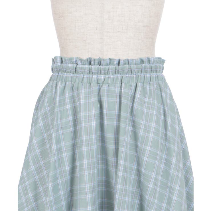 チェックギャザーイレヘムスカート | axes femme | 詳細画像28 