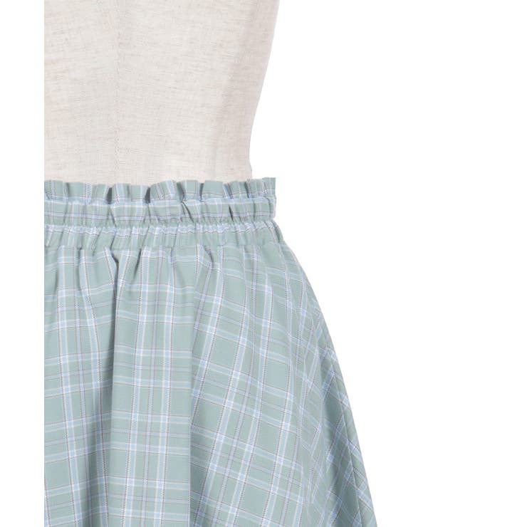 チェックギャザーイレヘムスカート | axes femme | 詳細画像29 