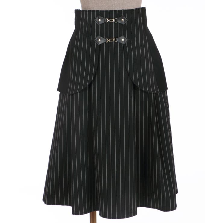 コルセット風デザインSK[品番：IGAW0001710]｜axes femme