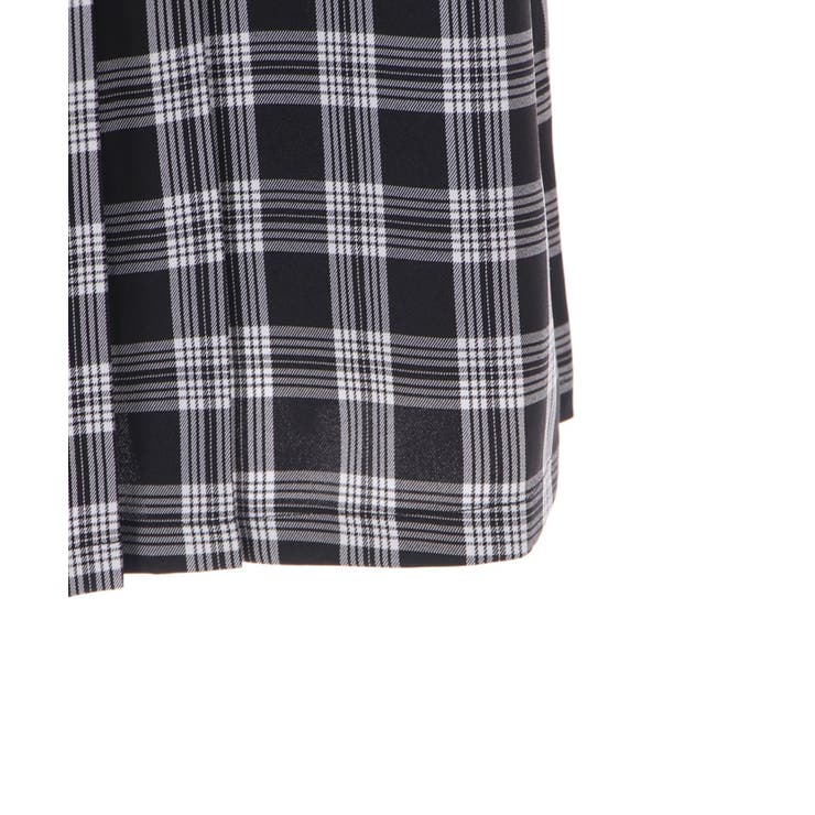 ARCHIVIO プリーツスカート ビット付チェックプリーツSK[品番：IGAW0003463]｜axes femme