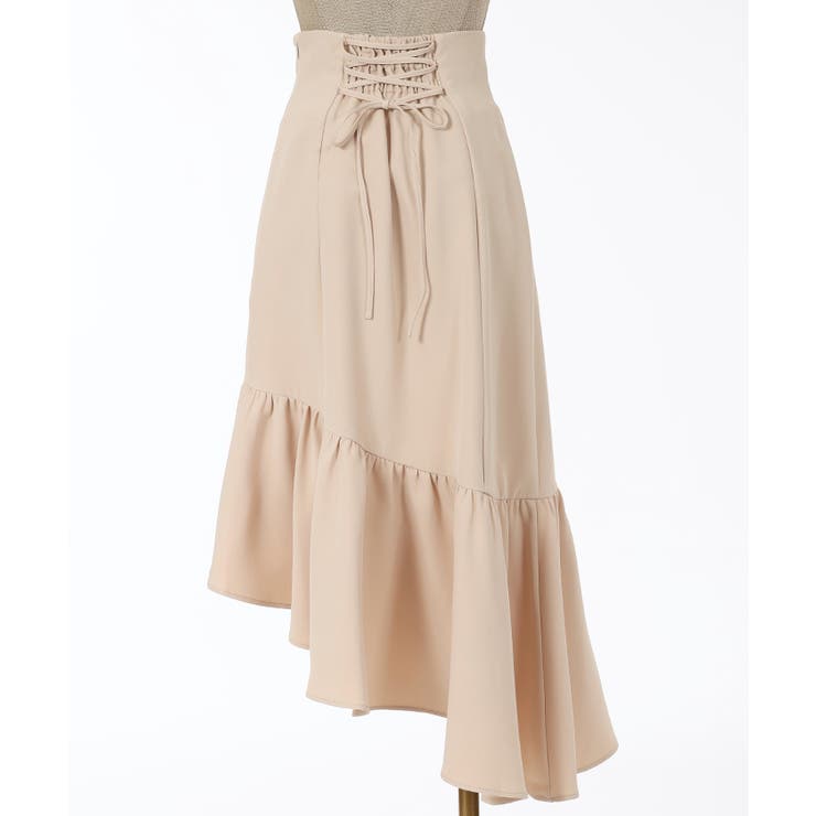 アシメフリルマーメイドスカート[品番：IGAW0004218]｜axes femme