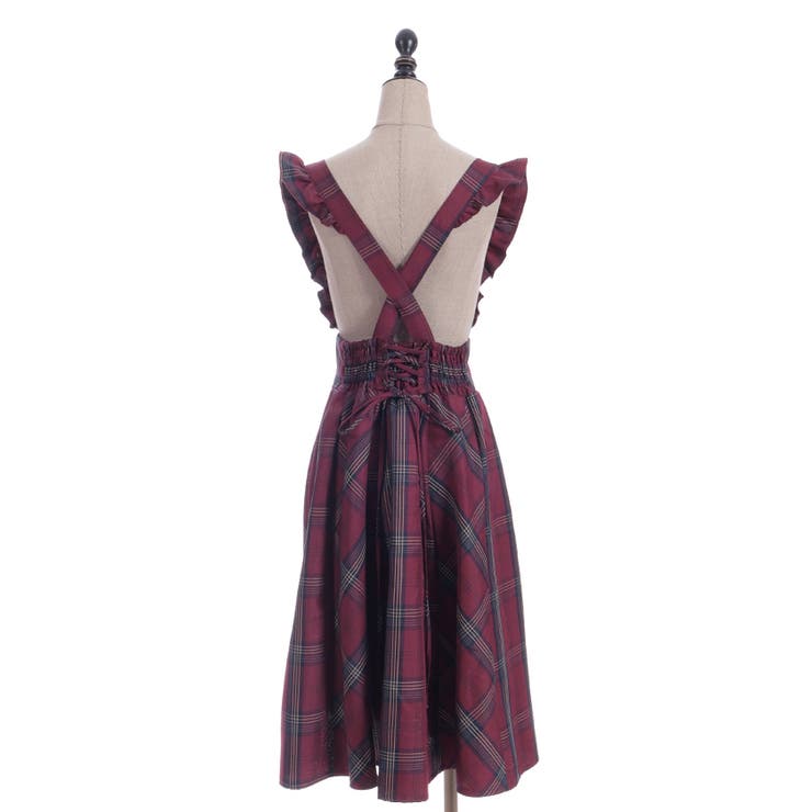 フリルサス付ハイウエストスカート | axes femme | 詳細画像16 