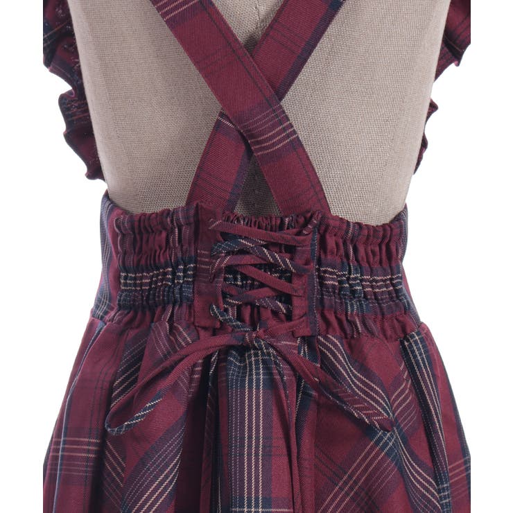 フリルサス付ハイウエストスカート | axes femme | 詳細画像17 