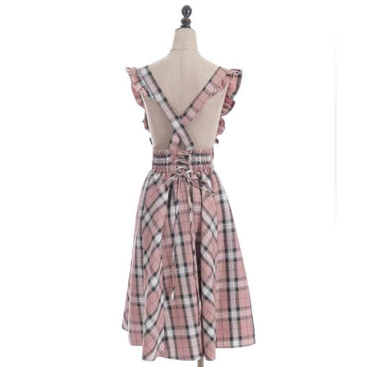 フリルサス付ハイウエストスカート | axes femme | 詳細画像27 