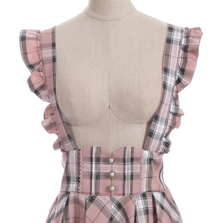 フリルサス付ハイウエストスカート | axes femme | 詳細画像28 