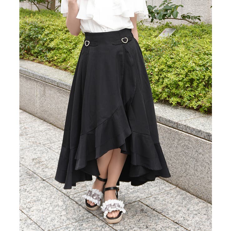 ラッフルフリルイレヘムスカート | axes femme | 詳細画像4 