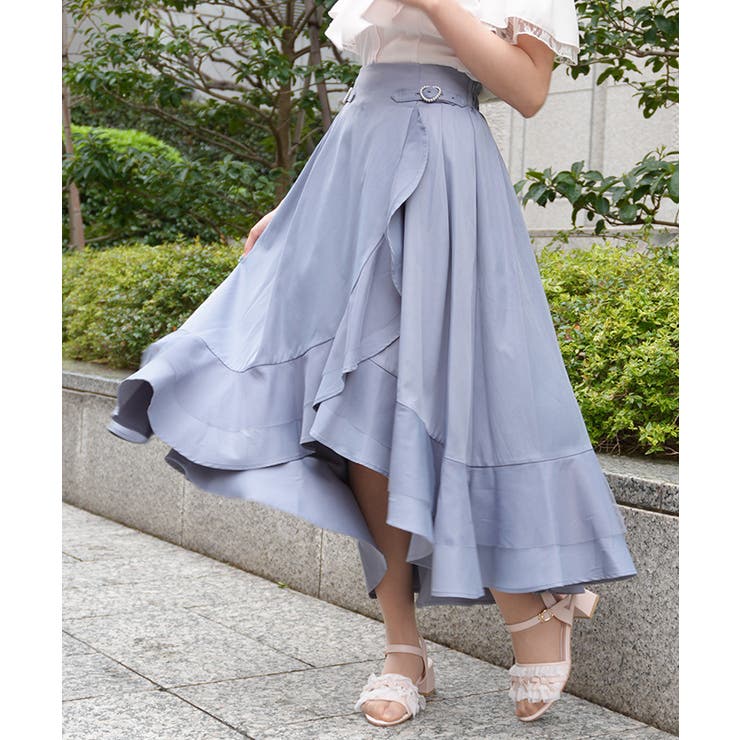 ラッフルフリルイレヘムスカート | axes femme | 詳細画像5 