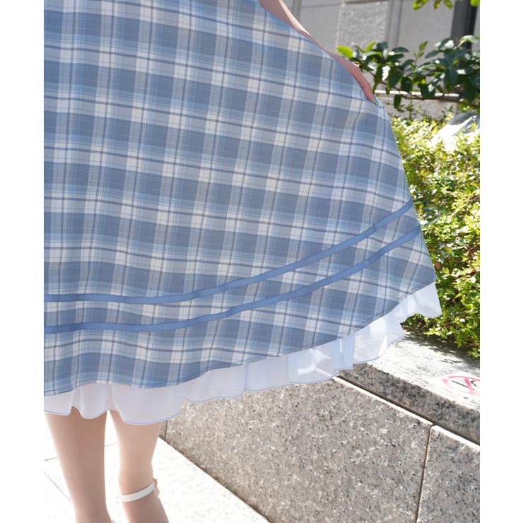 ベルト付きサーキュラースカート | axes femme | 詳細画像6 