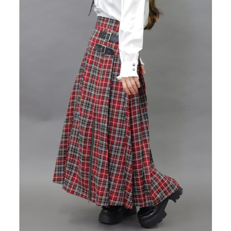 ファスナーデザインロングＳＫ | axes femme | 詳細画像6 