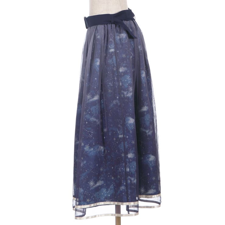 夏の星空グラデチュールSK[品番：IGAW0002150]｜axes femme