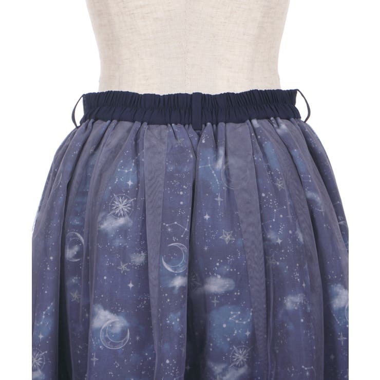 夏の星空グラデチュールSK[品番：IGAW0002150]｜axes femme