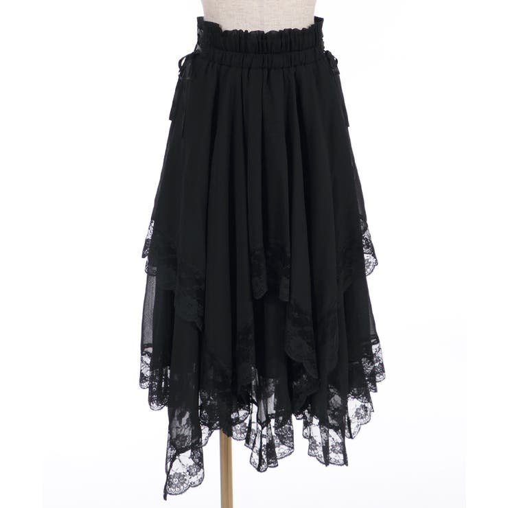 裾レースイレヘムSK[品番：IGAW0002166]｜axes femme