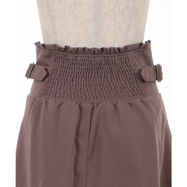 センタープリーツロングスカート[品番：IGAW0002900]｜axes femme