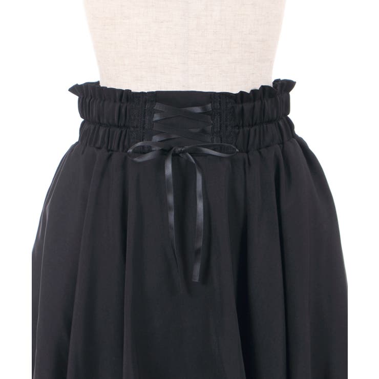 axes femme ＶＴＧ風サテンイレヘムＳＫ VTG風サテンイレヘムSK[品番：IGAW0002947]｜axes femme