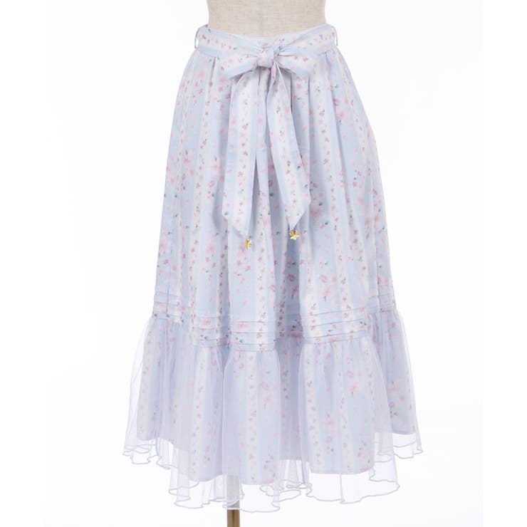 axes femme ブルーミングサクラブラウス スカート キャミ 3点セット axes femme ブルーミングサクラブラウス スカート キャミ 3点