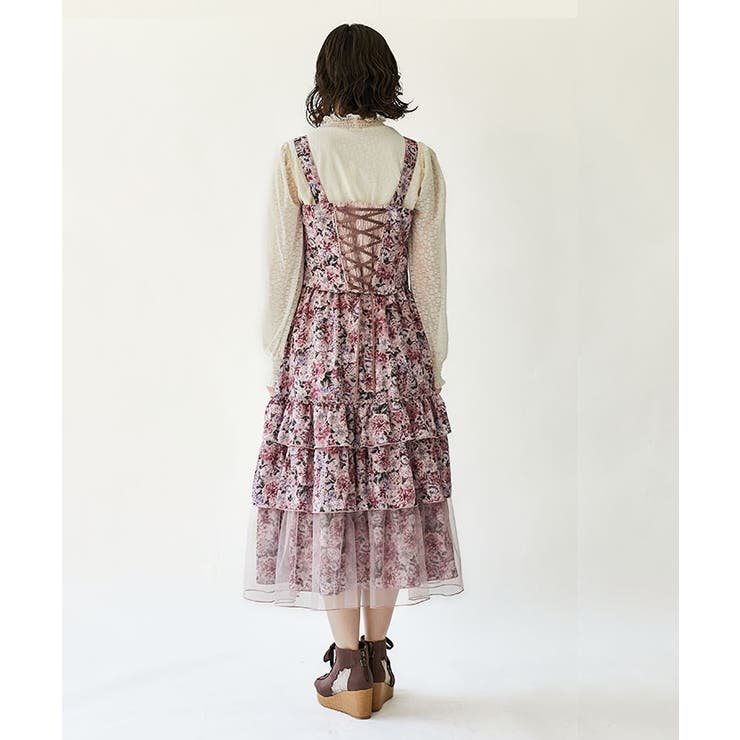 フルールPTティアードSK[品番：IGAW0003487]｜axes femme
